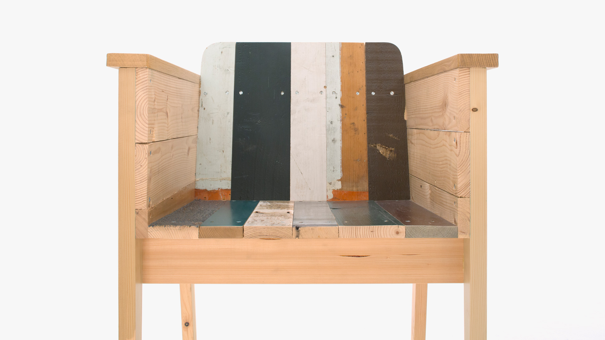 Scrapwood furniture by Piet Hein Eek