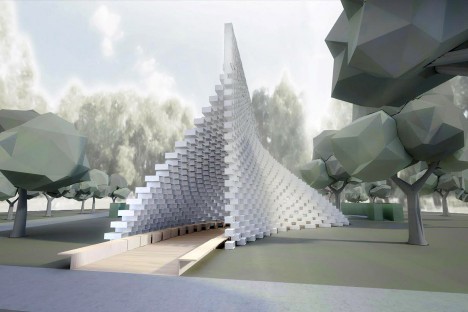 Digital model offers virtual-reality users a preview of BIG's Serpentine Gallery Pavilion