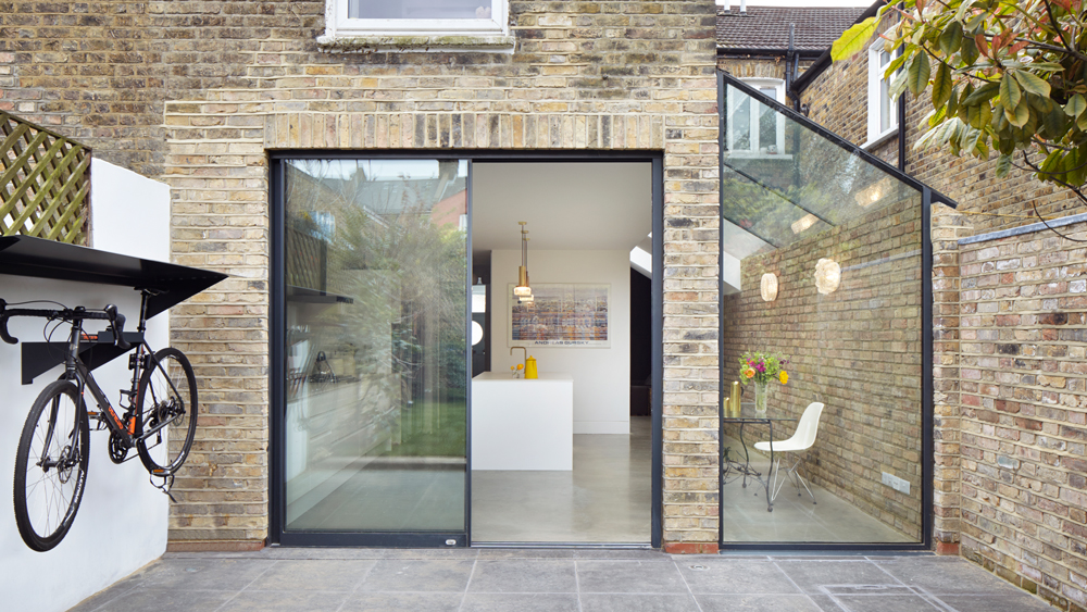 Rise Design Studio adds glass extension to London house