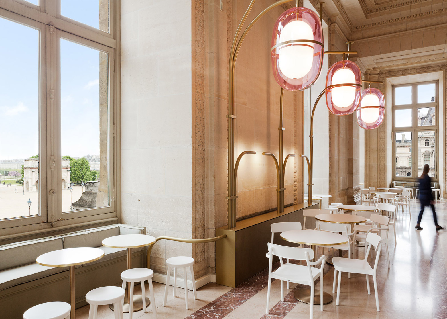 Mathieu Lehanneur Renovates Interior Of Louvre S Cafe Mollien