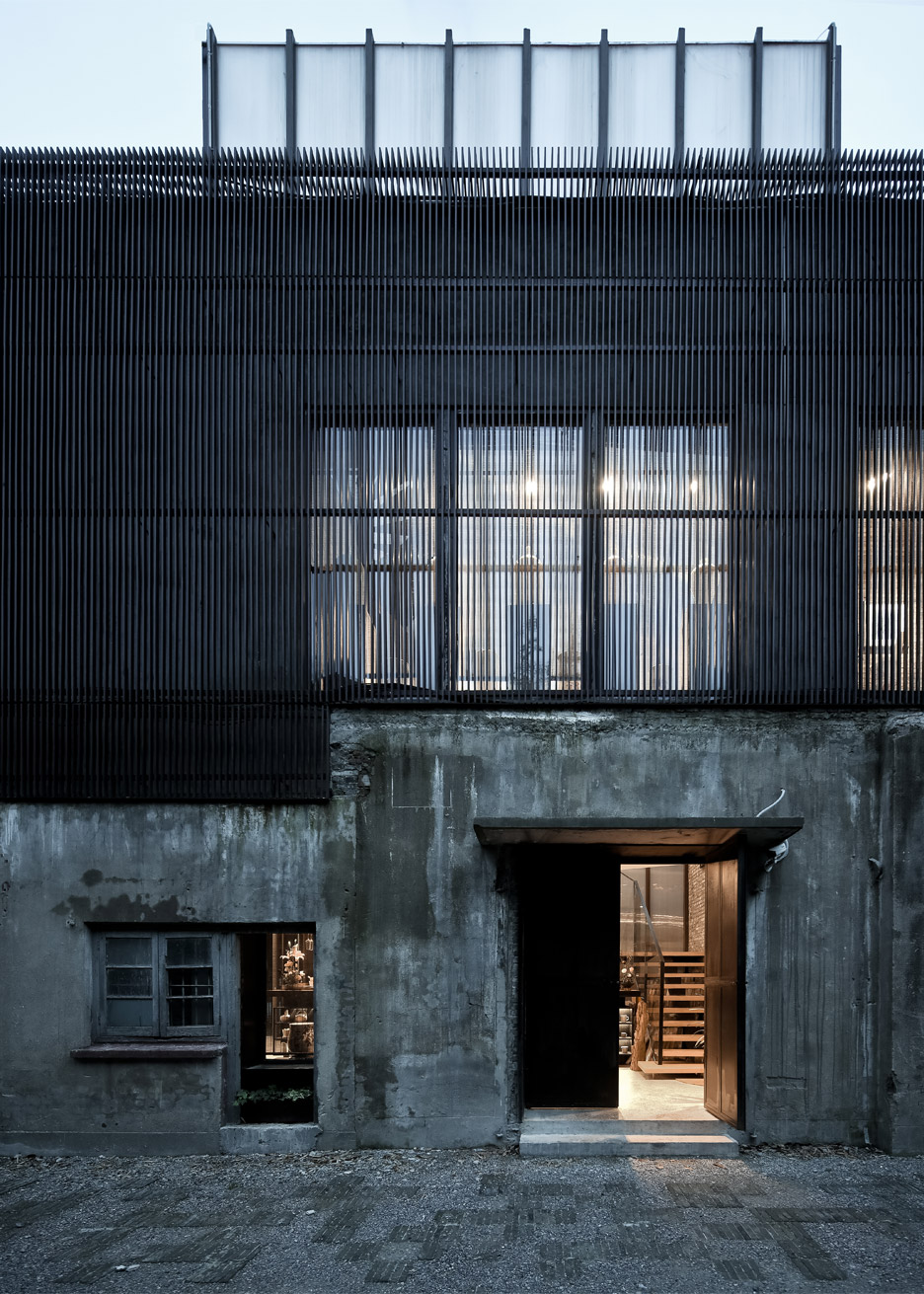 The Ceramic House, a warehouse converted in to an artist studio and home by Archi-Union in Shandhai, China