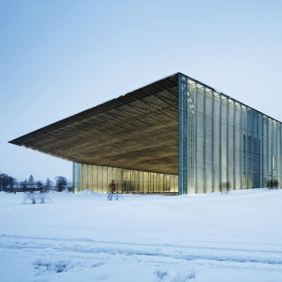 Dorell Ghotmeh Tane's Estonian National Museum occupies site of former Soviet airbase
