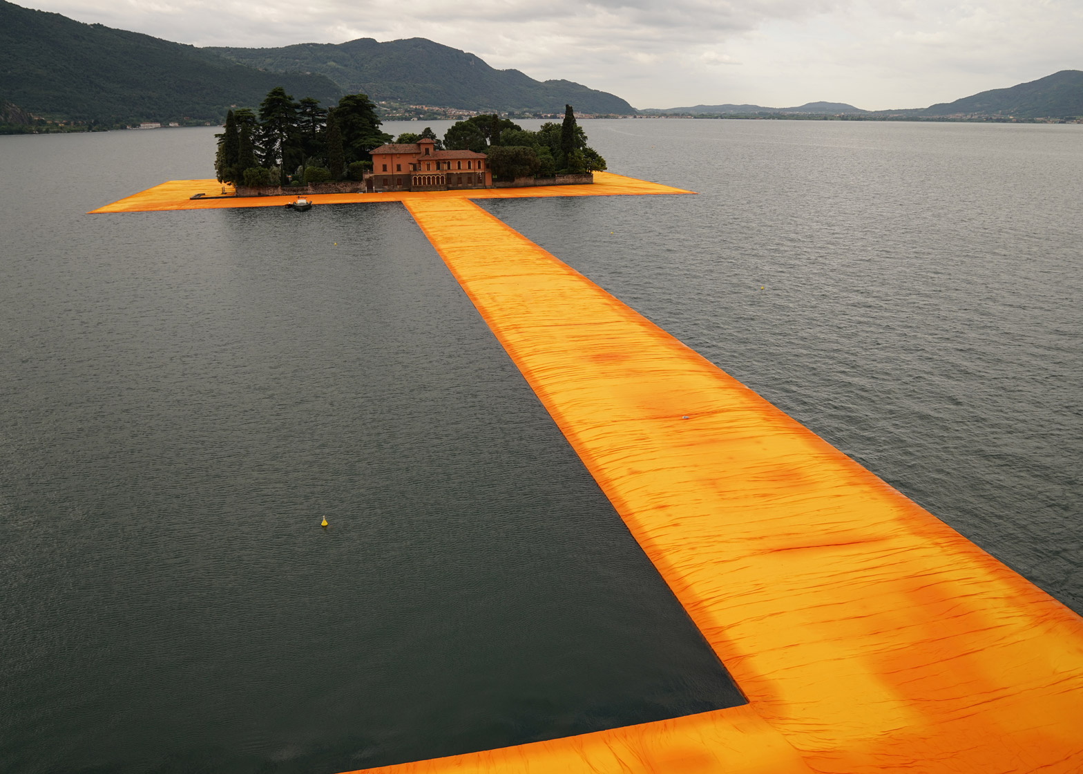 Christo Accused Of Wasting Public Money On Floating Piers