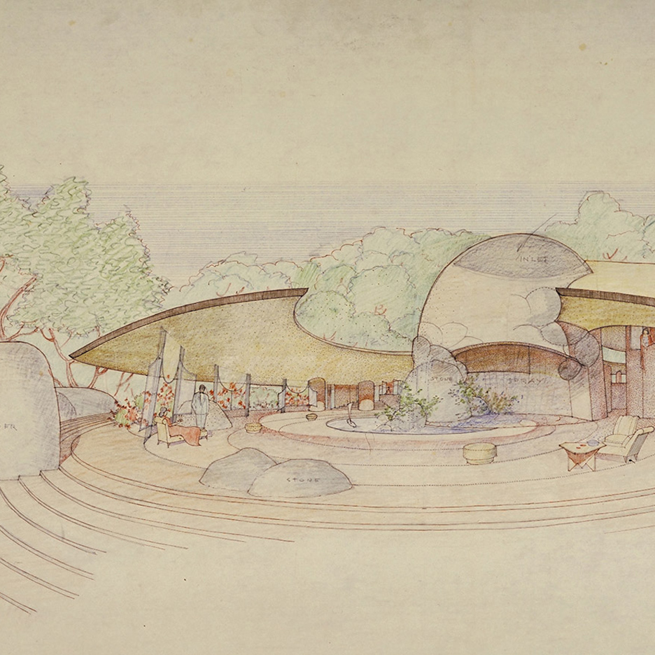 Frank Lloyd Wright at 150: Unpacking the Archive exhibition at the Museum of Modern Art, MoMa in New York City, USA