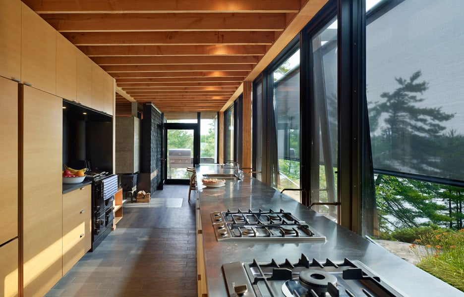 Go Home Cabin, holiday home architecture in Ontario, Canada by Ian Macdonald Architect
