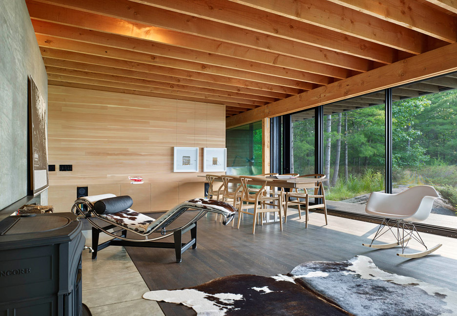 Go Home Cabin, holiday home architecture in Ontario, Canada by Ian Macdonald Architect