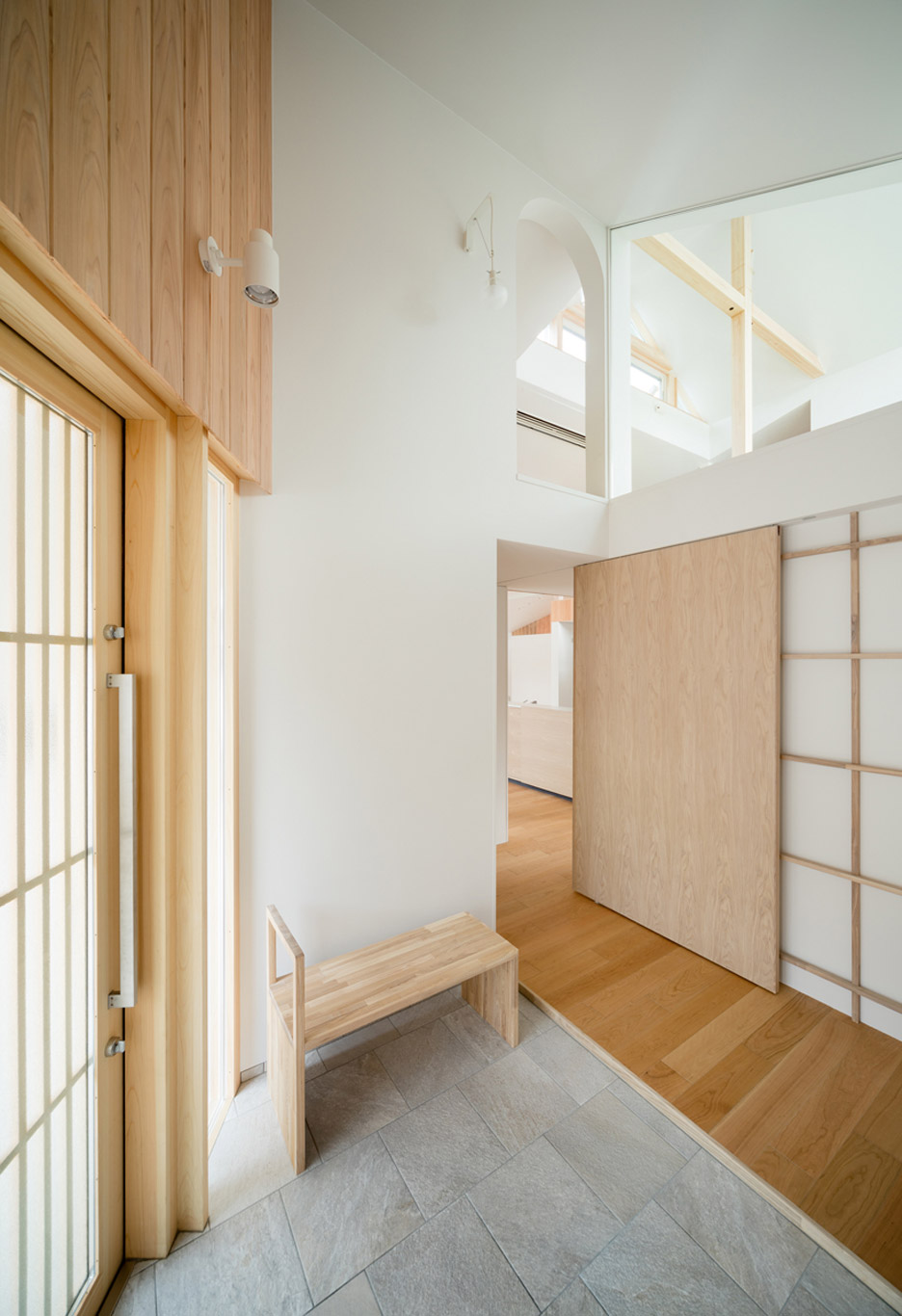 House with dormer window, Japan by Hiroki Tominaga
