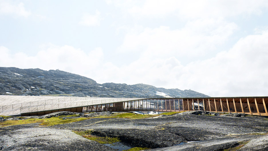 Danish studio Dorte Mandrup reveal climate change centre in Greenland