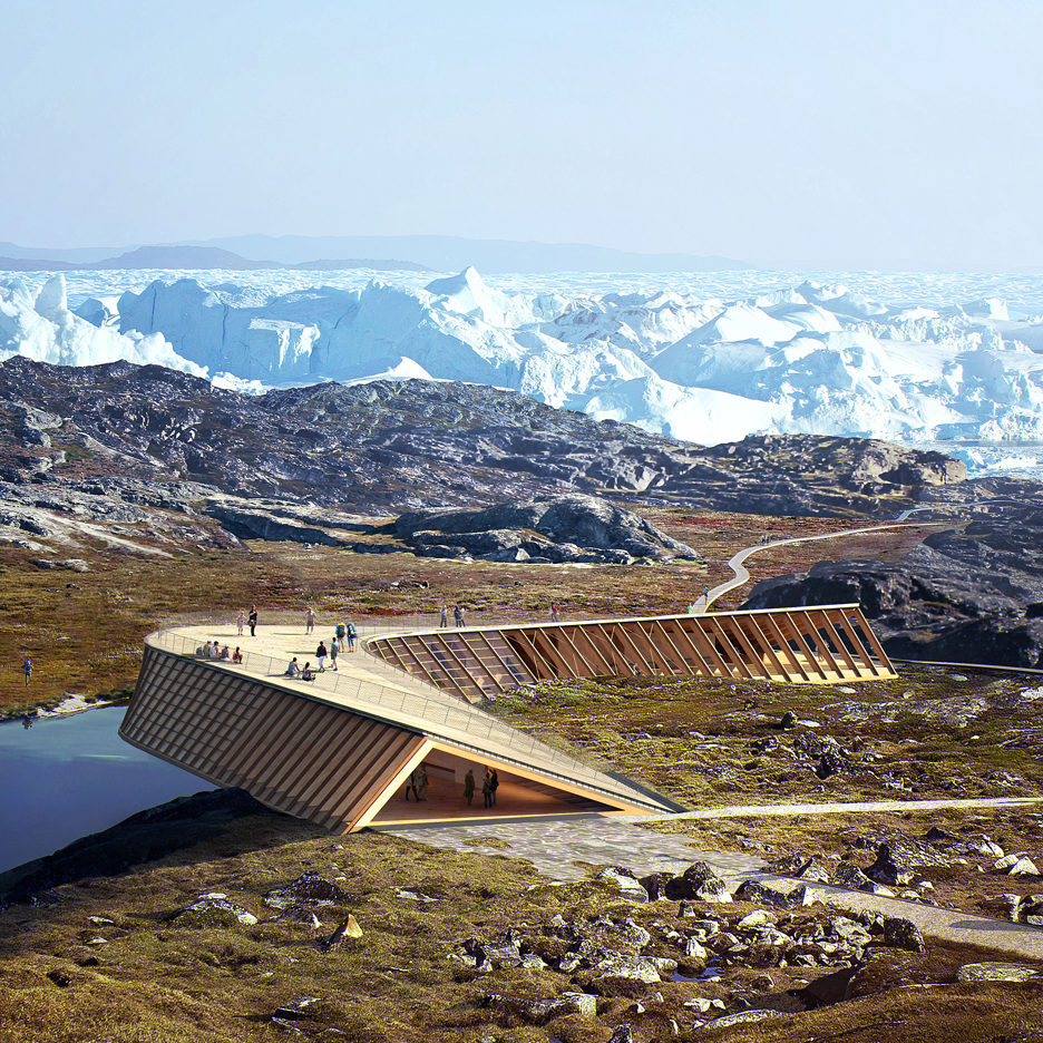 Dorte Mandrup unveils plans for tent-like climate research centre in Greenland