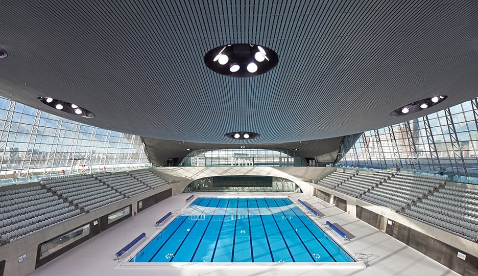 London Aquatics Centre by Zaha Hadid