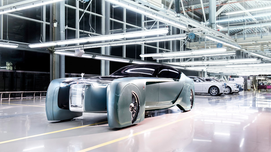 Rolls Royce concept car explores the future of luxury transport