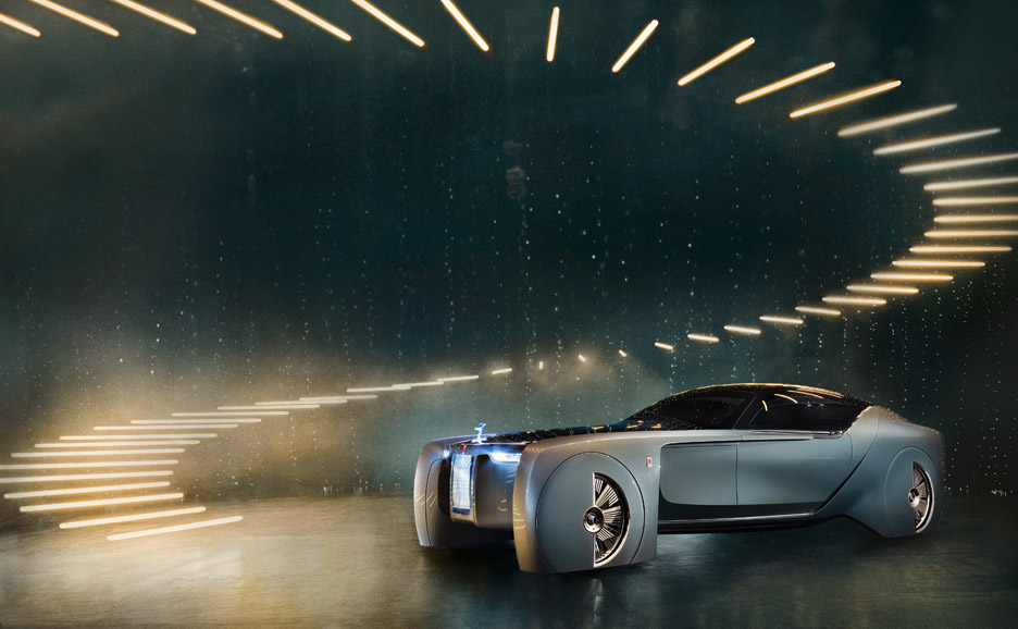 Rolls Royce concept car explores the future of luxury transport