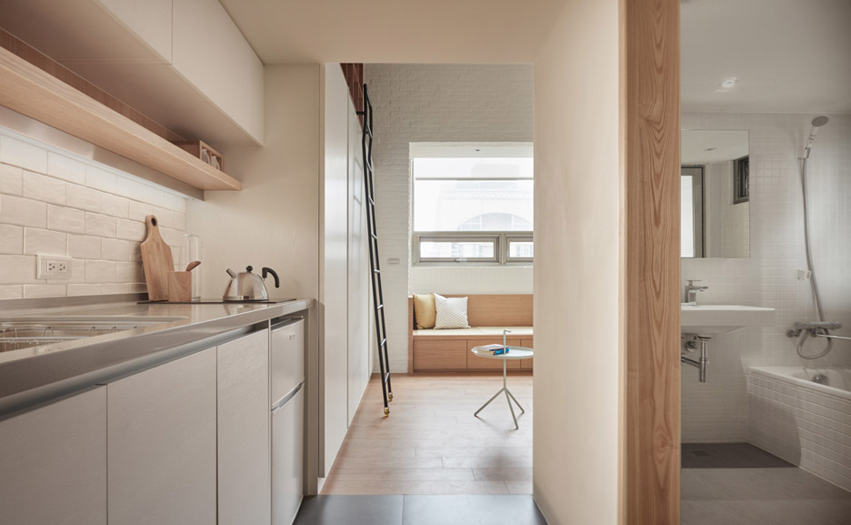A Little Design Creates 22m2 Apartment In Taiwan - How Much To Put A Bathroom In House Taiwan
