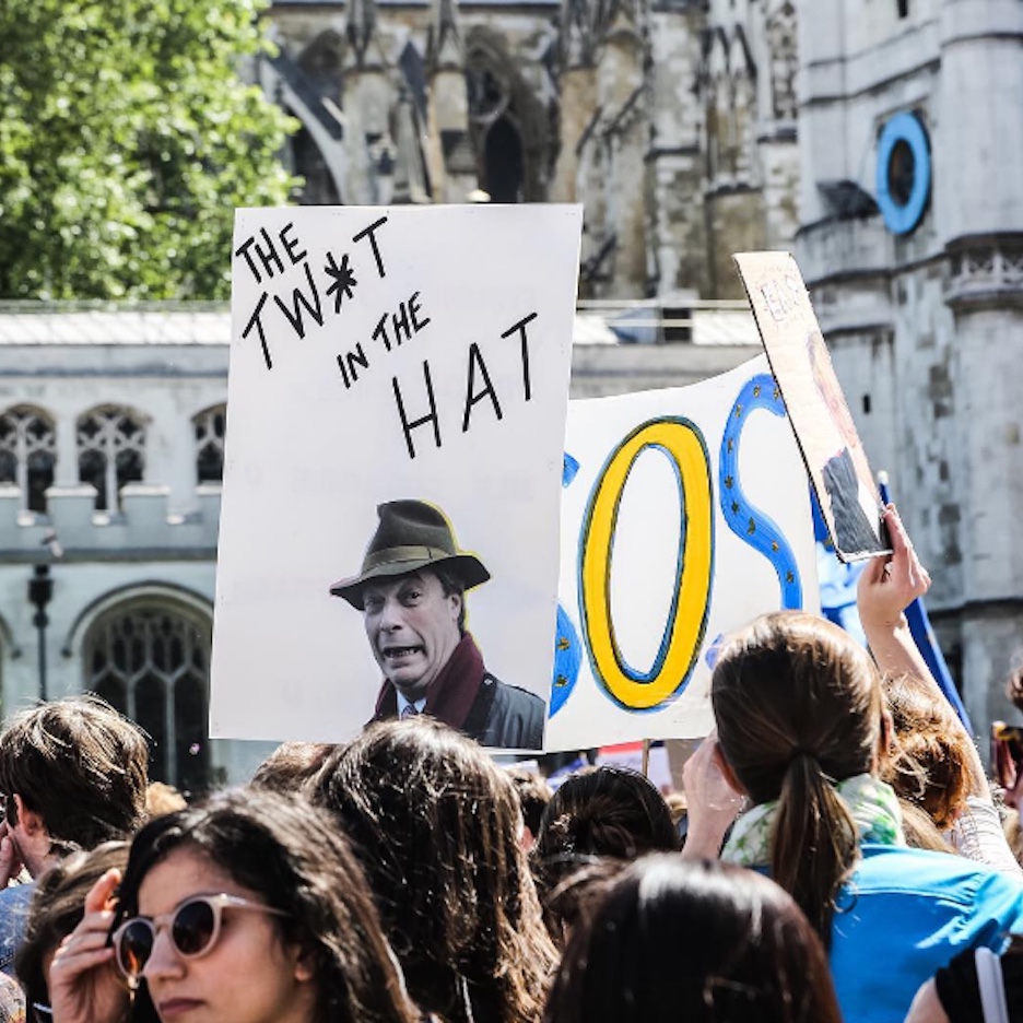 Brexit-protest-Edmund-Sumner-photographer-Instagram-Nigel-Farage-EU-referendum-London-Parliament-Square-sq