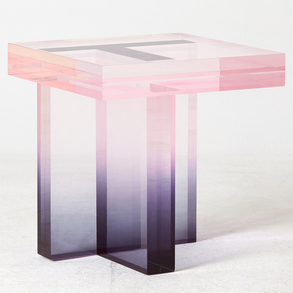 Crystal Series Table by Saerom Yoon