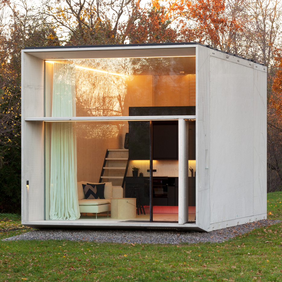 Kodasema creates tiny prefabricated house that moves with its owners