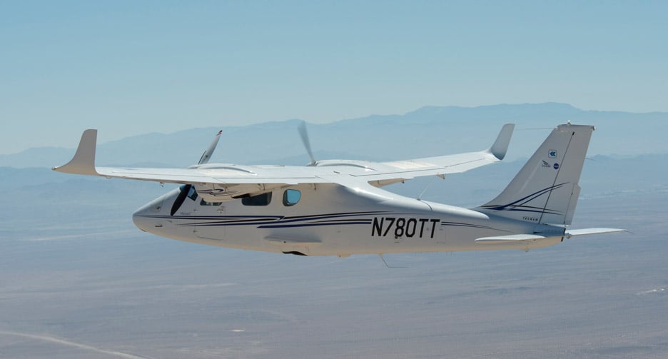 NASA unveil X 57 aircraft, an experimental electric airplane which could lead to reduced flight times and carbon emissions