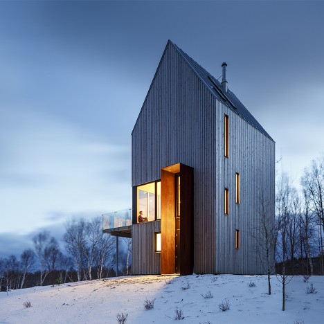 10 houses featuring excessively steep gable roofs