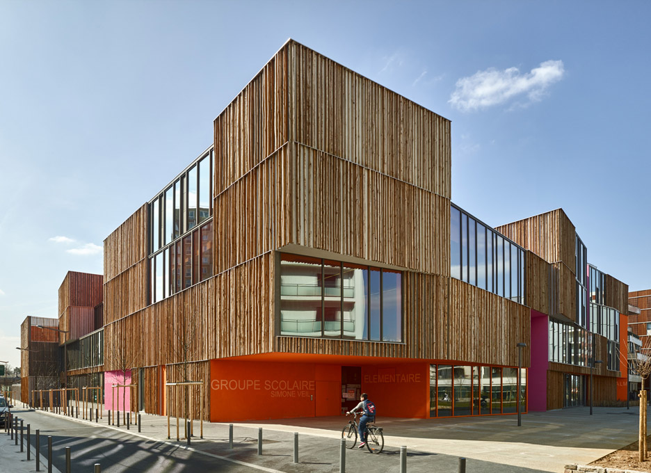 School in Colombes by Dominique Coulon & Associés