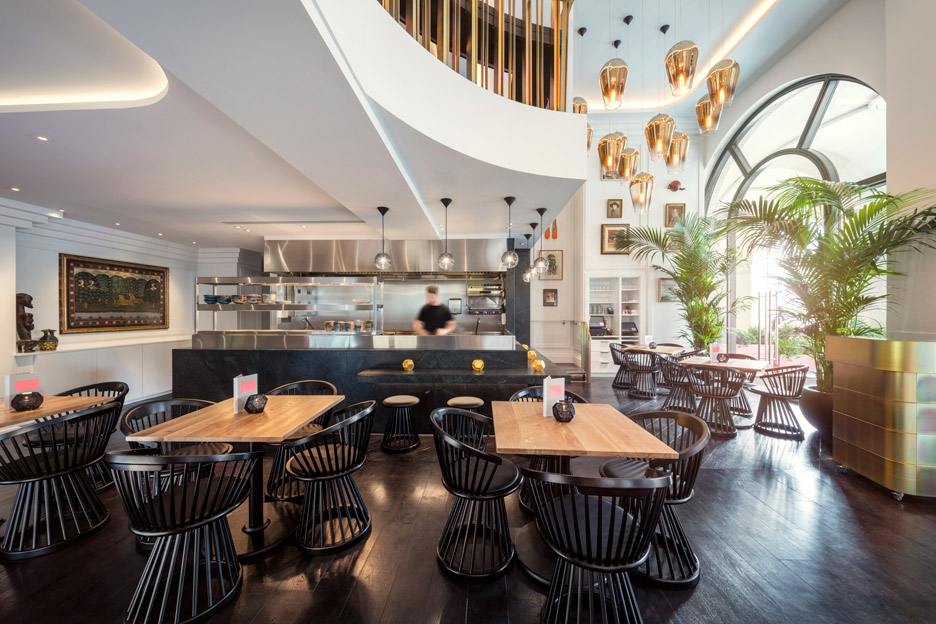 Bronte restaurant interiors by Tom Dixon