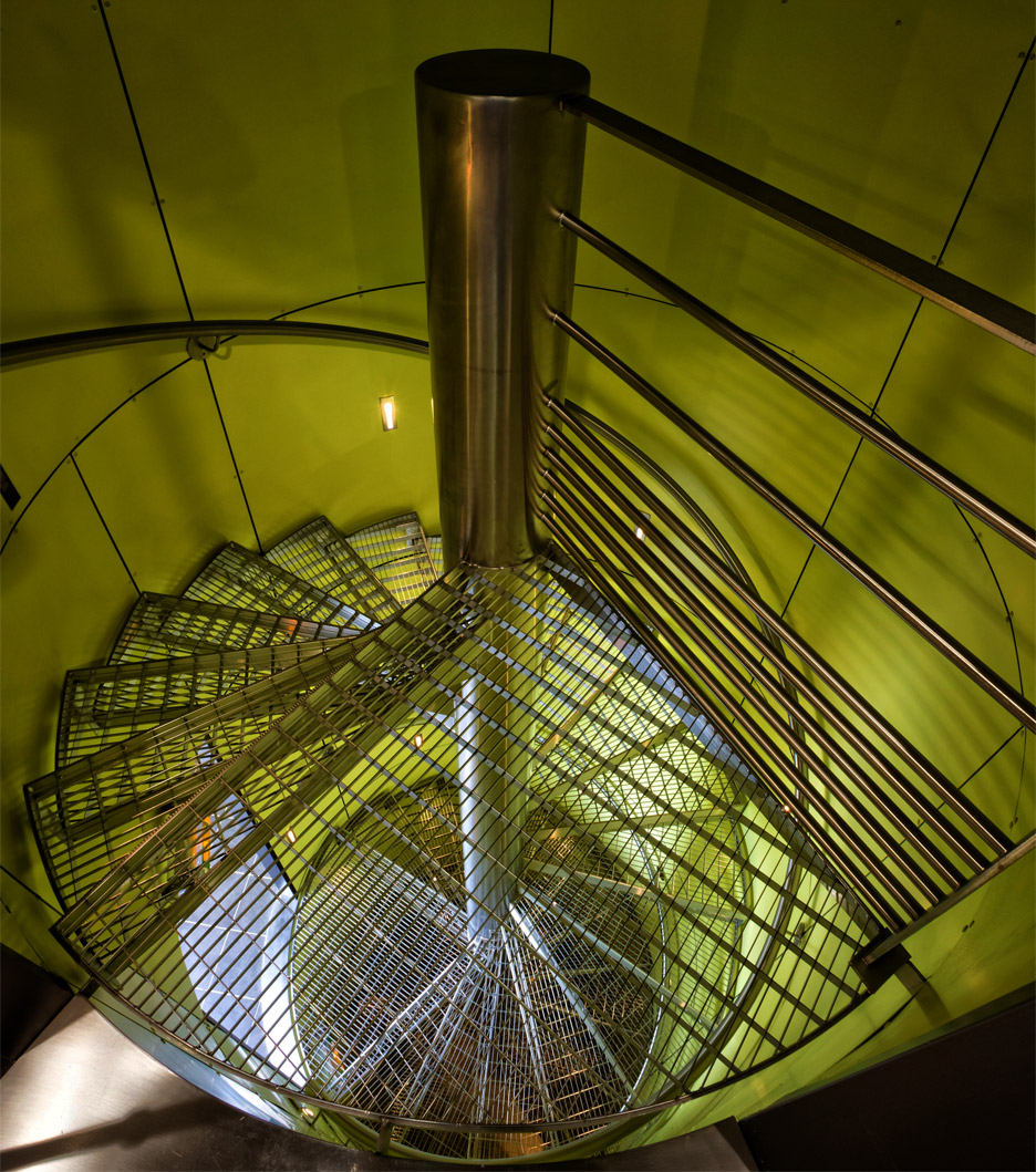 Château les Carmes Haut-Brion cellar by Philippe Starck