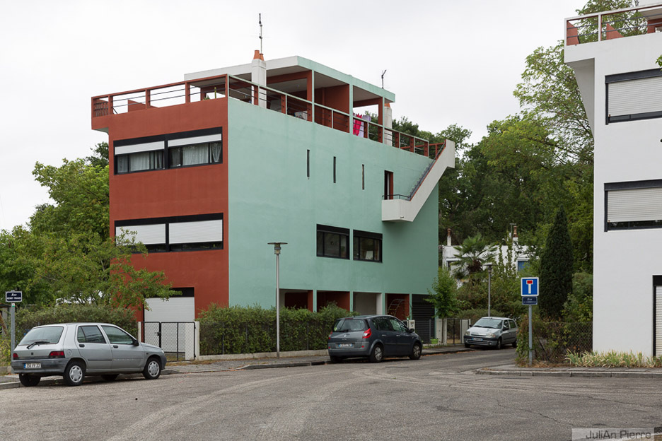 The Cité Frugès in Pessac by Le Corbusier