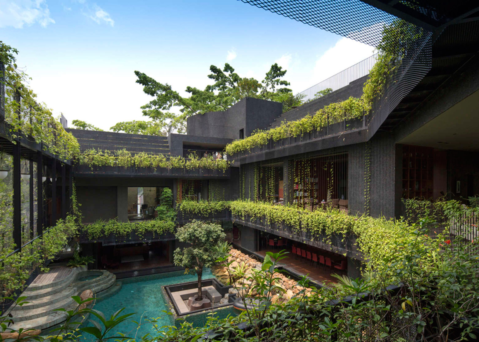 باغ های کورنوال توسط Change Architects در سنگاپور