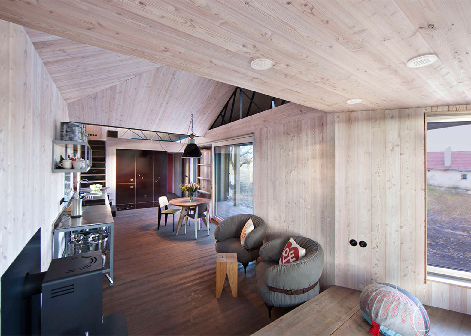 Energy Efficient Wooden House Zilvar By Asgk Design