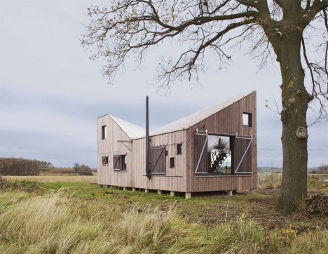Energy Efficient Wooden House Zilvar by ASGK Design in the Czech Republic