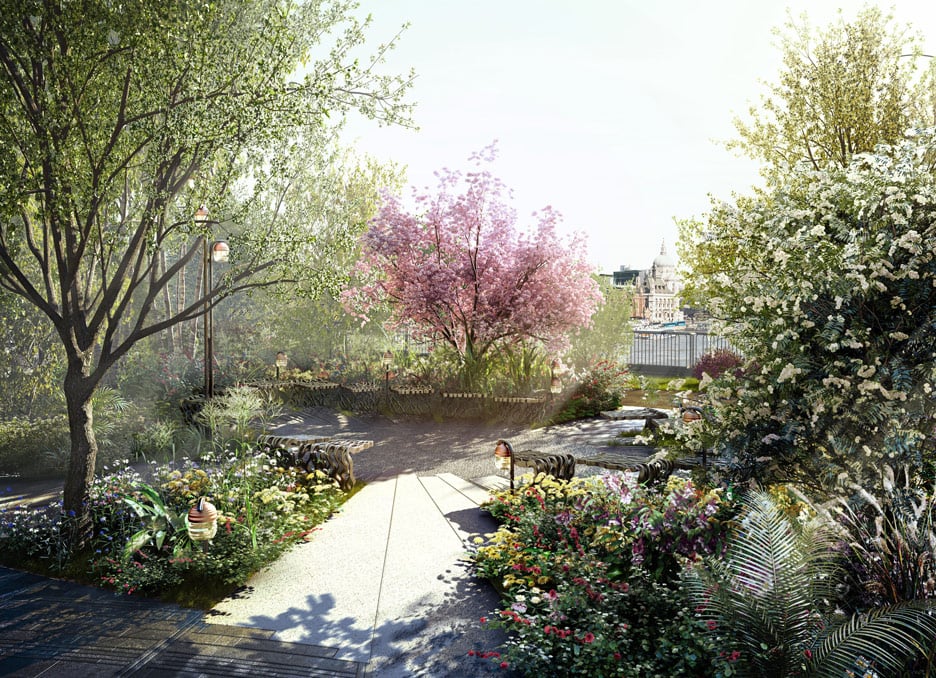 Virtual reality movie offers a preview of Thomas Heatherwick's Garden Bridge