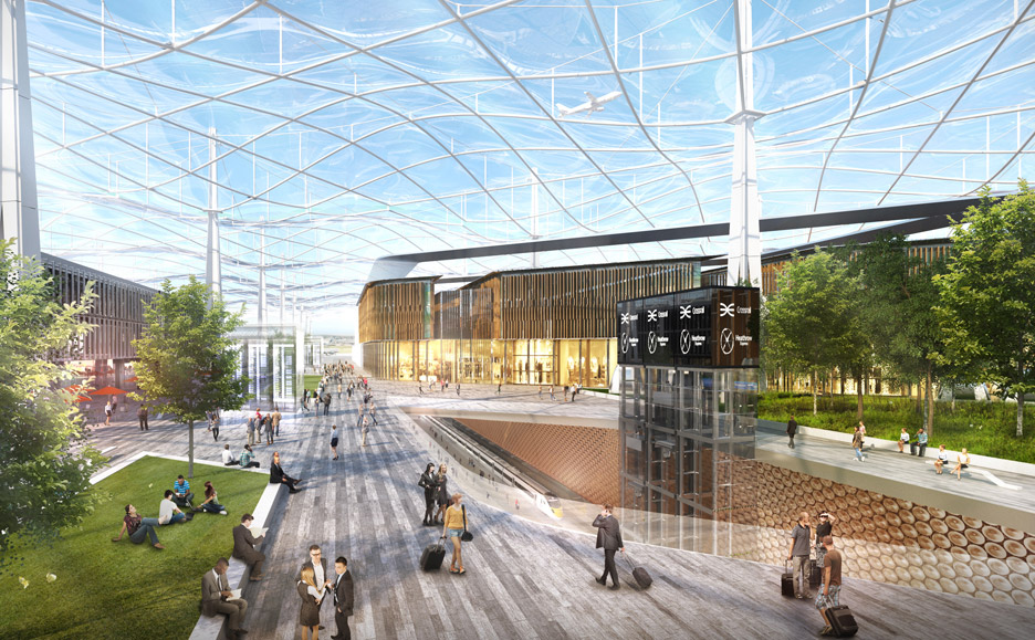 Grimshaw unveils vision to expand London's Heathrow Airport