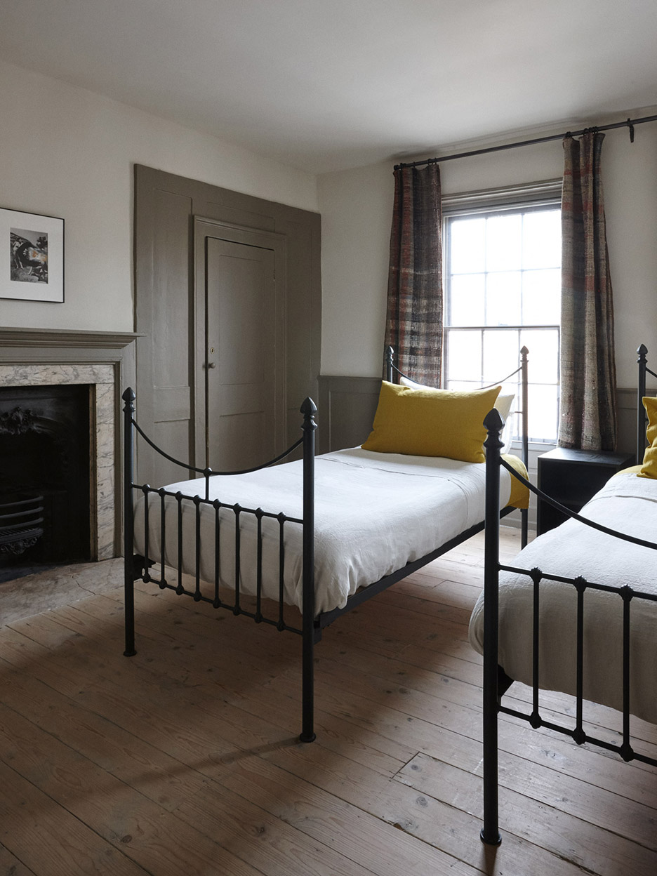 Fashion brand Hostem's first guesthouse is housed in a refurbished Georgian house in Whitechapel, London