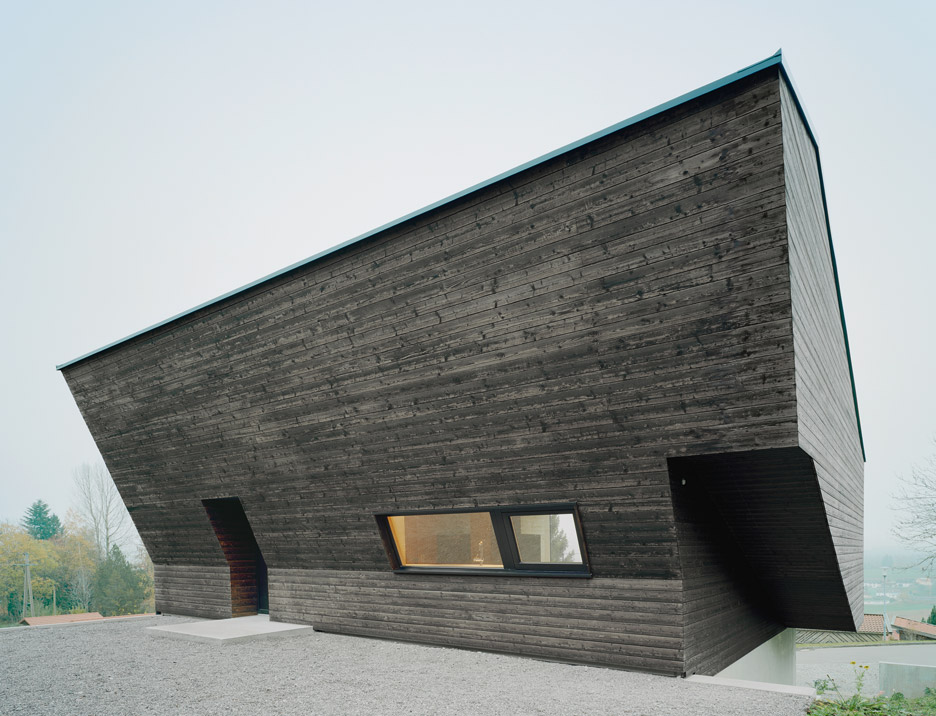 House P by Yonder architektur und design was built as a holiday home for a family from Hamburg