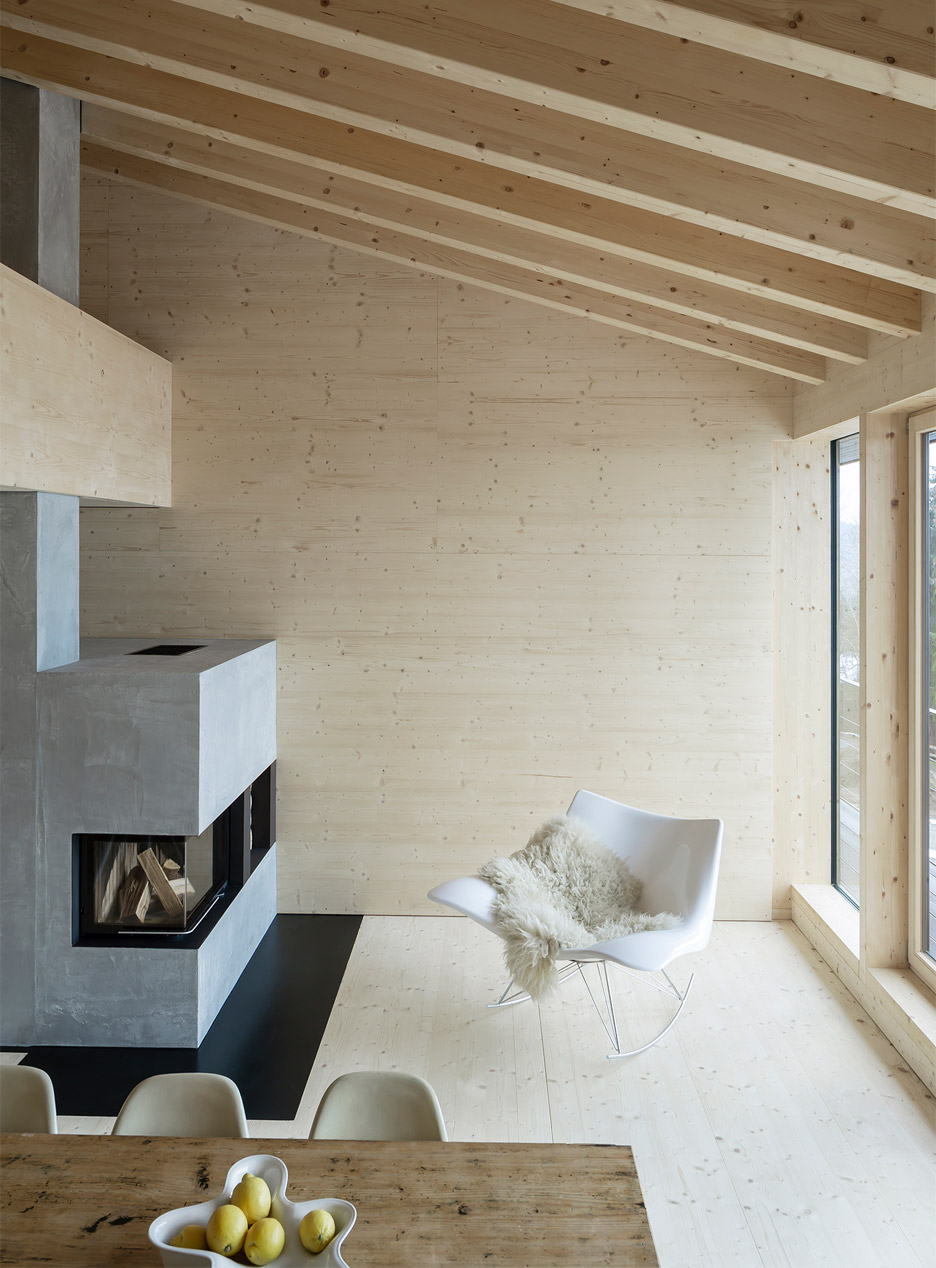House P by Yonder architektur und design was built as a holiday home for a family from Hamburg