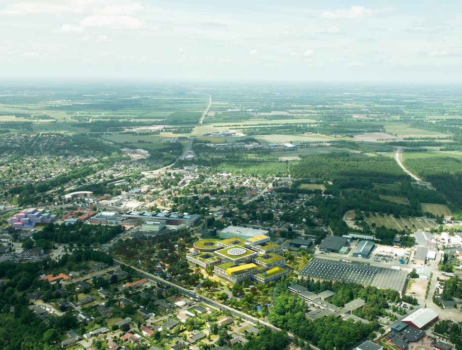 Lego unveils plans for "informal and inspirational" office campus by CF Møller in Billund