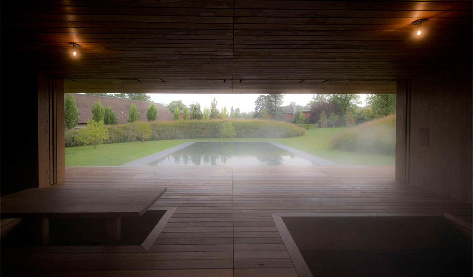 Meditation Pavilion and Garden in Geneva by GM Architectes Associes
