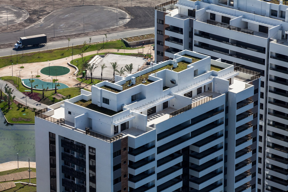 The athlete's village for the Rio 2016 Olympics