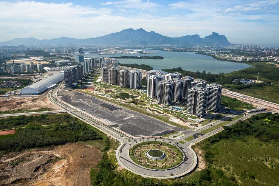 The athlete's village for the Rio 2016 Olympics
