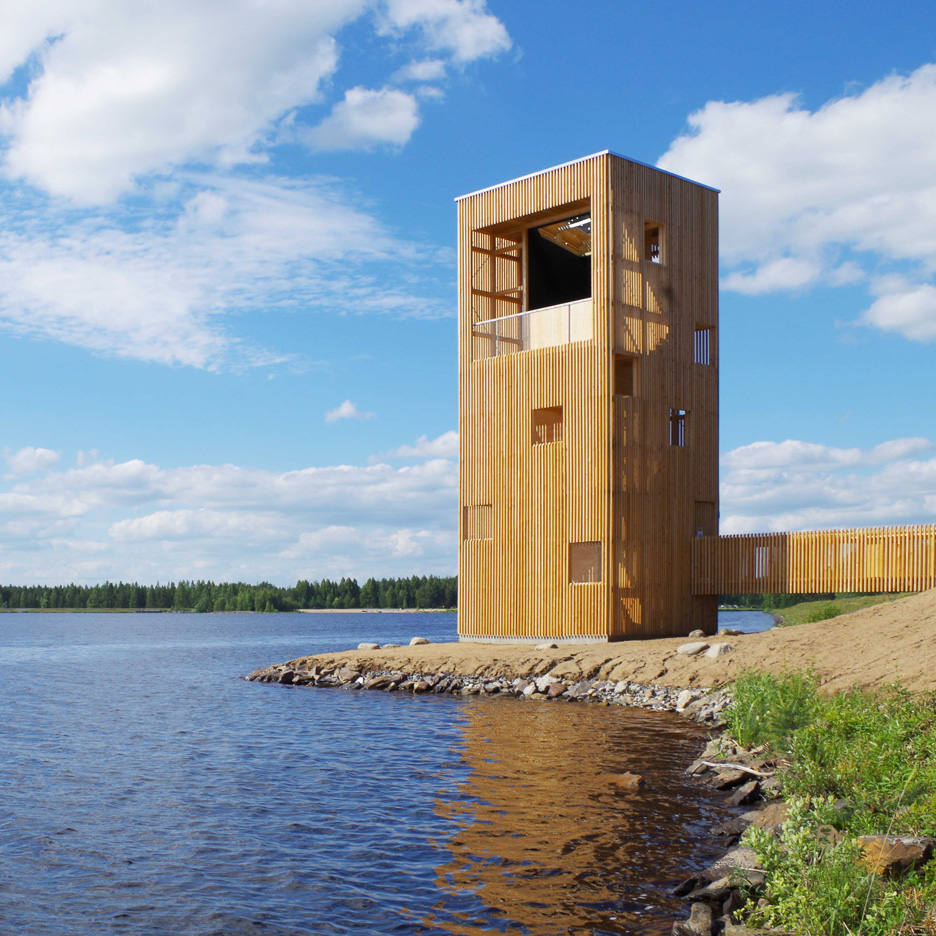 Periscope tower by Ooppea in Finland