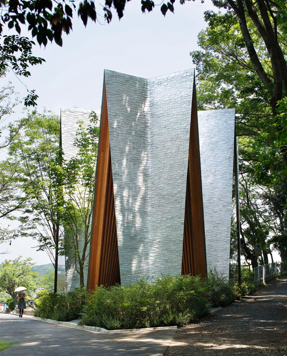 Sayama Forest Chapel in Japan by Hiroshi Nakamura and NAP
