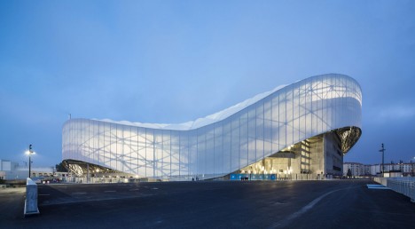 SCAU adds undulating ring-shaped roof to Marseille football stadium