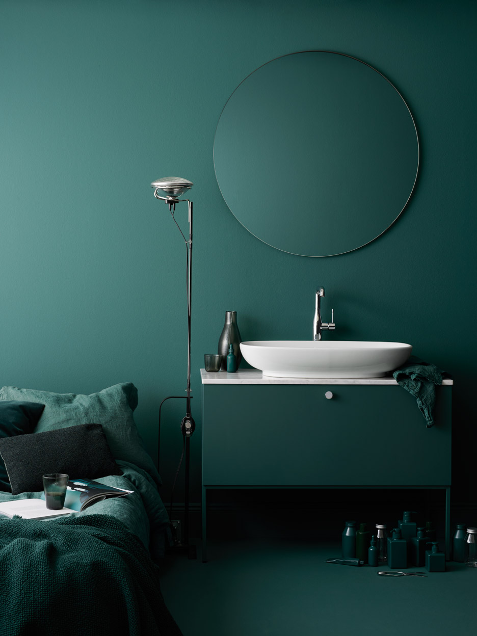 Fredrik Wallner's updated bathroom furniture collection for Swedish brand Swoon
