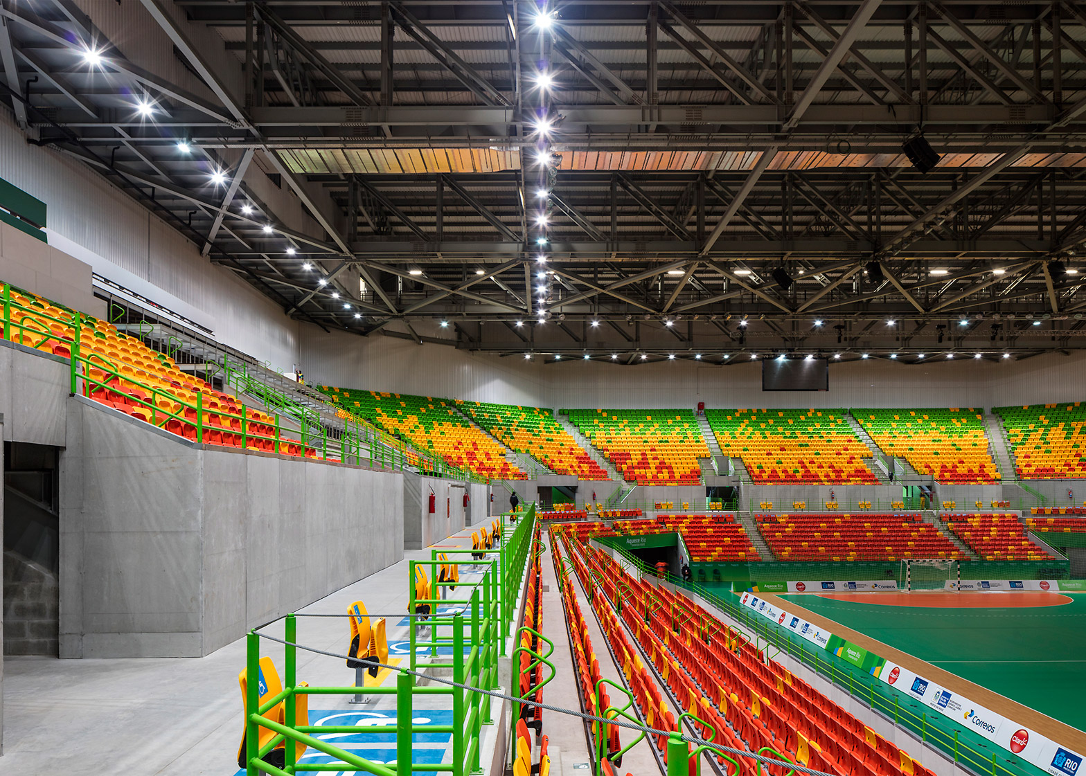 Future Arena Rio 2016 handball arena will dismantle to become four schools