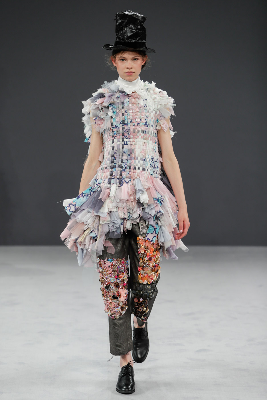 Viktor & Rolf couture garments made from recycled fabrics