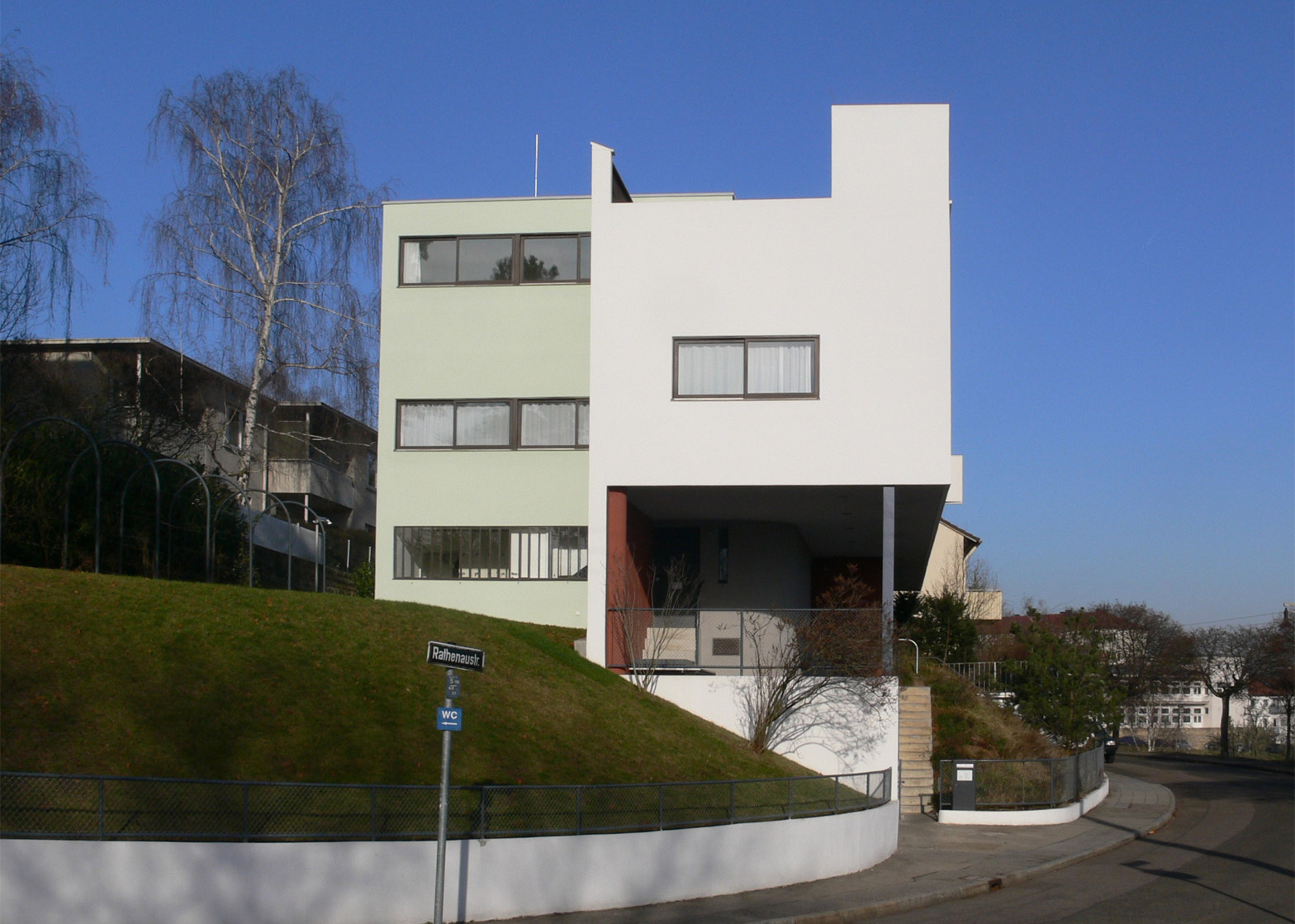 Le Corbusier's Weissenhof Estate housing in Stuttgart