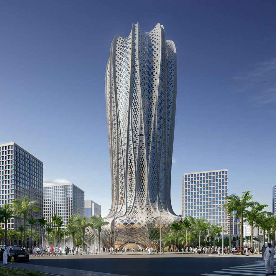 Zaha Hadid Architects to build Qatari hotel based on a desert flower