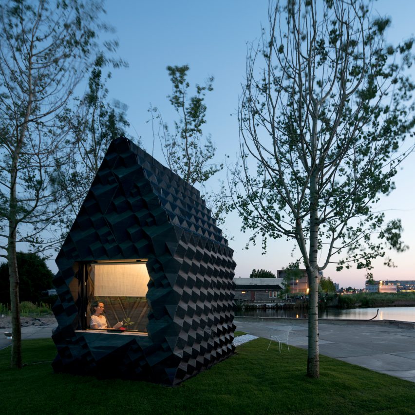 DUS Architects builds 3D-printed micro home in Amsterdam