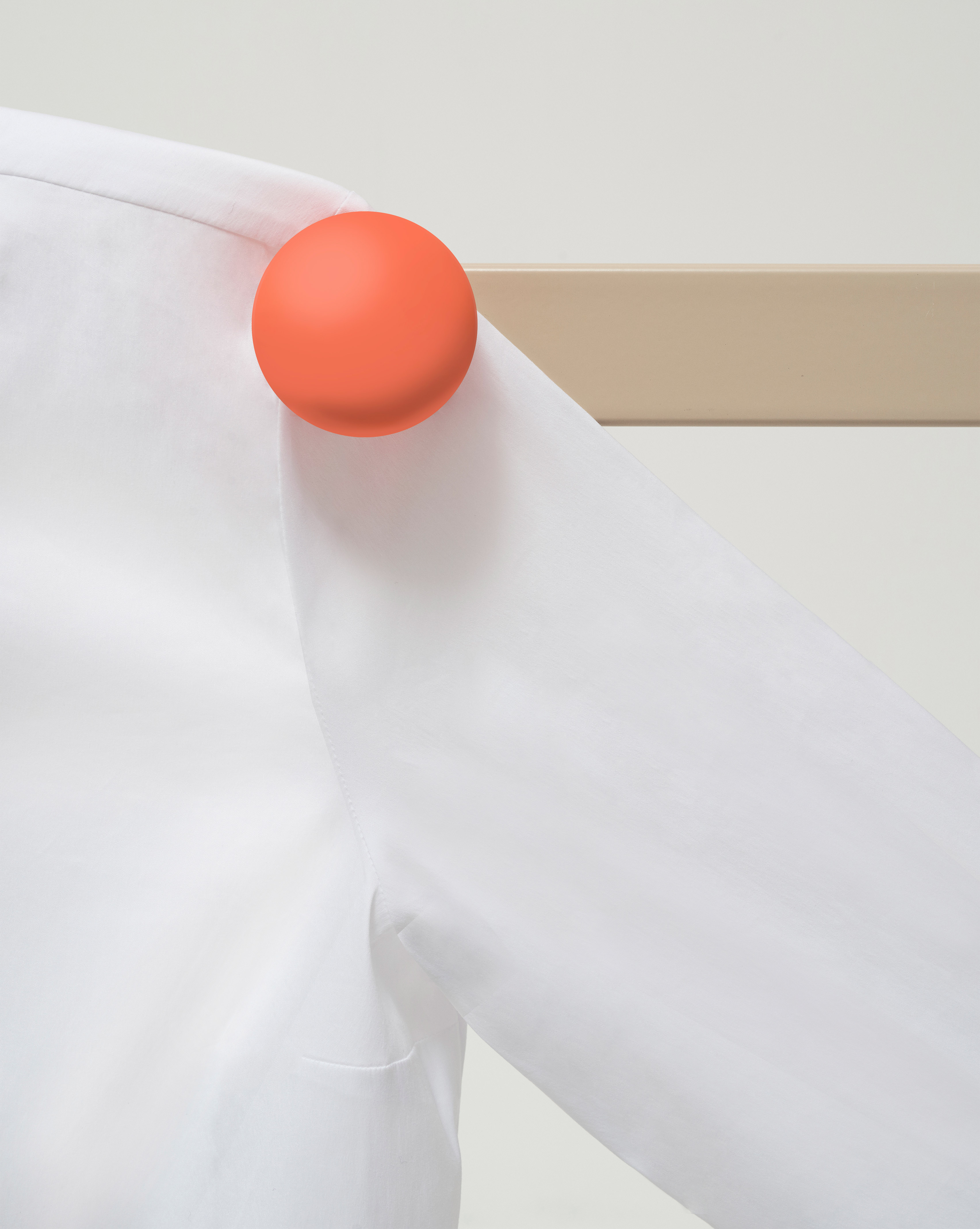 COS and Daniel Emma emphasise the classic white shirt with set of installations