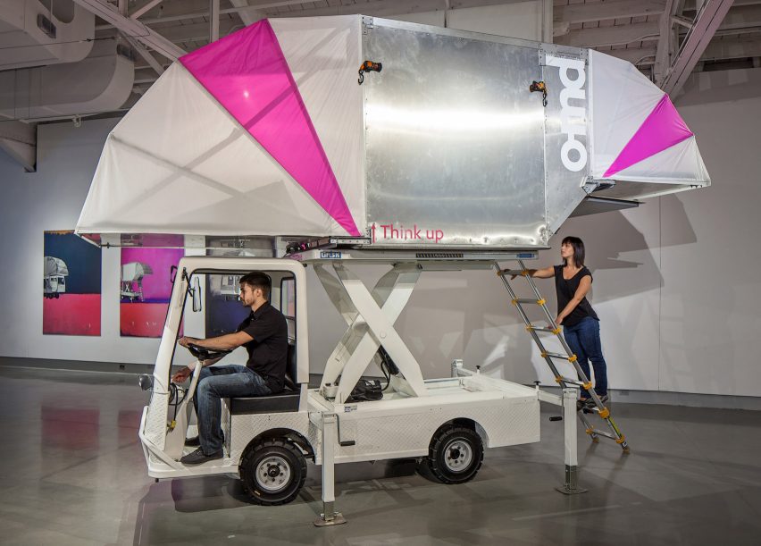 Aero-Mobile by Office of Mobile Design, a Jennifer Siegal company. Photograph by Tom Kessler