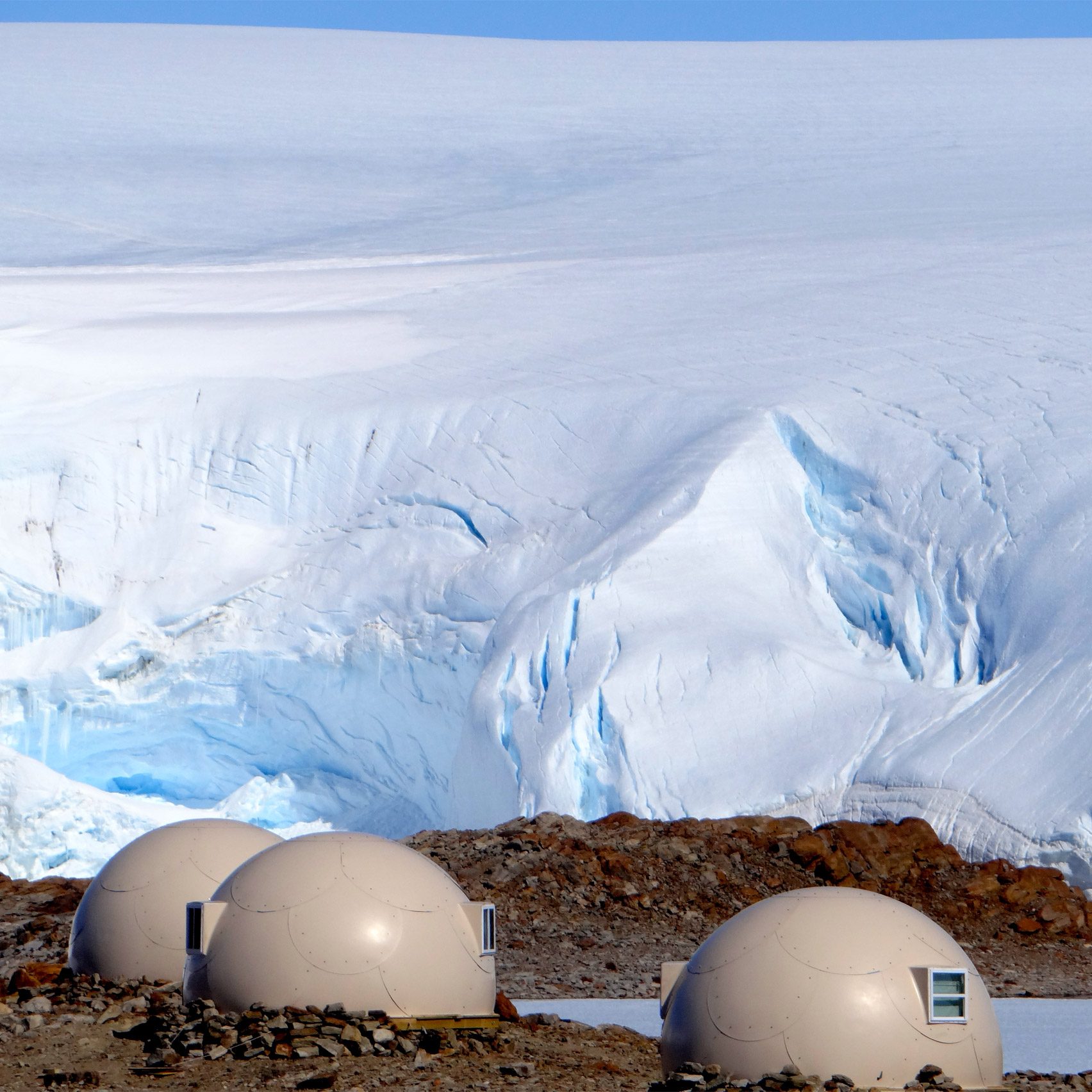 Luxury campsite in Antarctica offers tiny domed pods